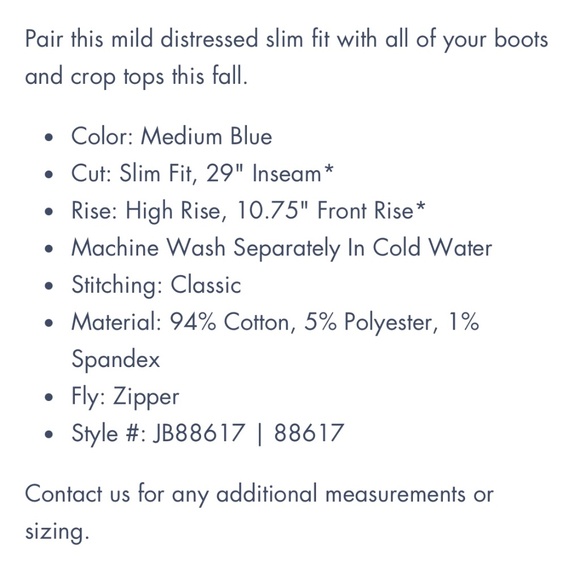 ➡️PRICED TO SELL!!  The Judy Blues you need for summer! - Picture 2 of 7